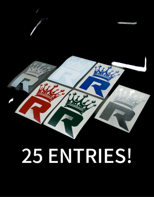 REYES LOGO SINGLE COLOR DECALS (25 ENTRIES)