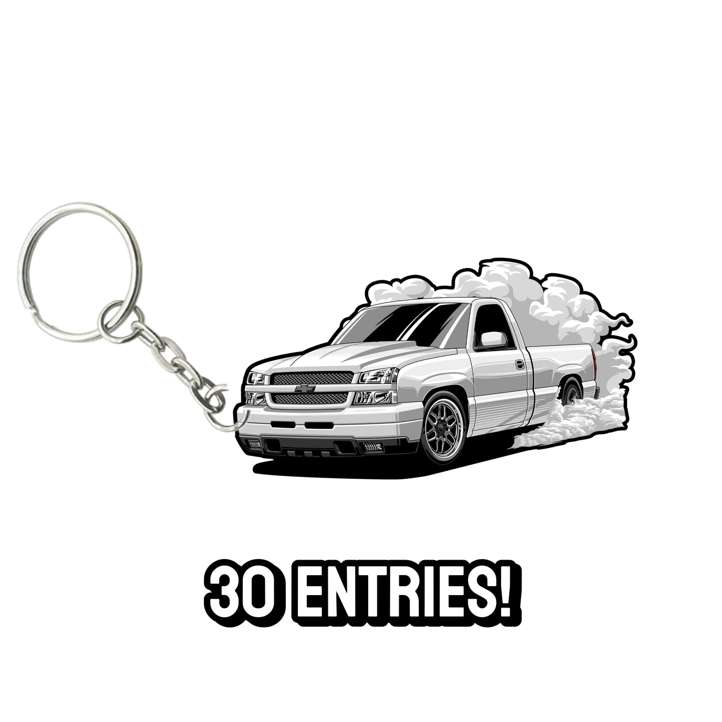 PRE-ORDER / PANDA KEYCHAIN (30 ENTRIES)