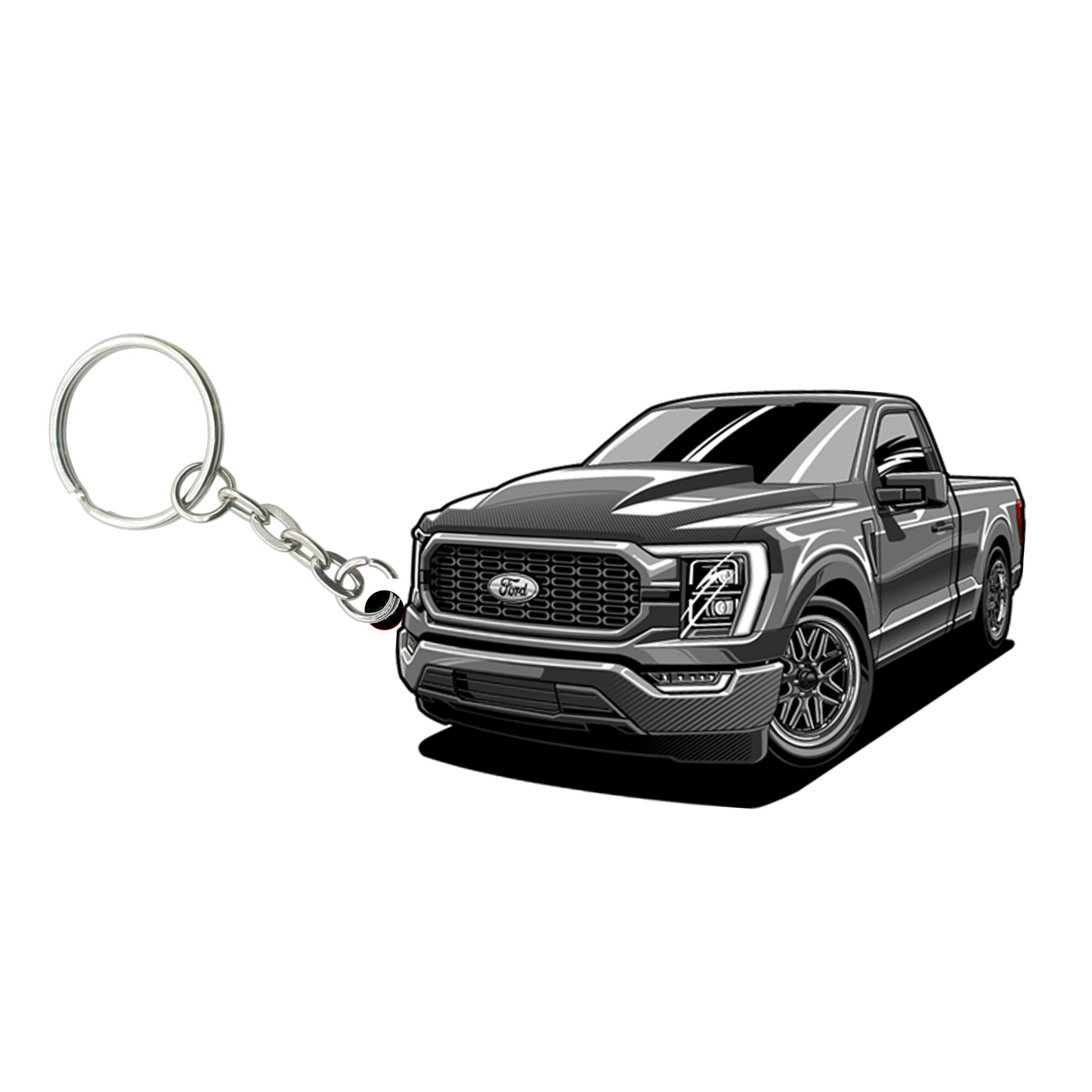 PRE-ORDER / F150 COYOTE KEYCHAIN (30 ENTRIES)