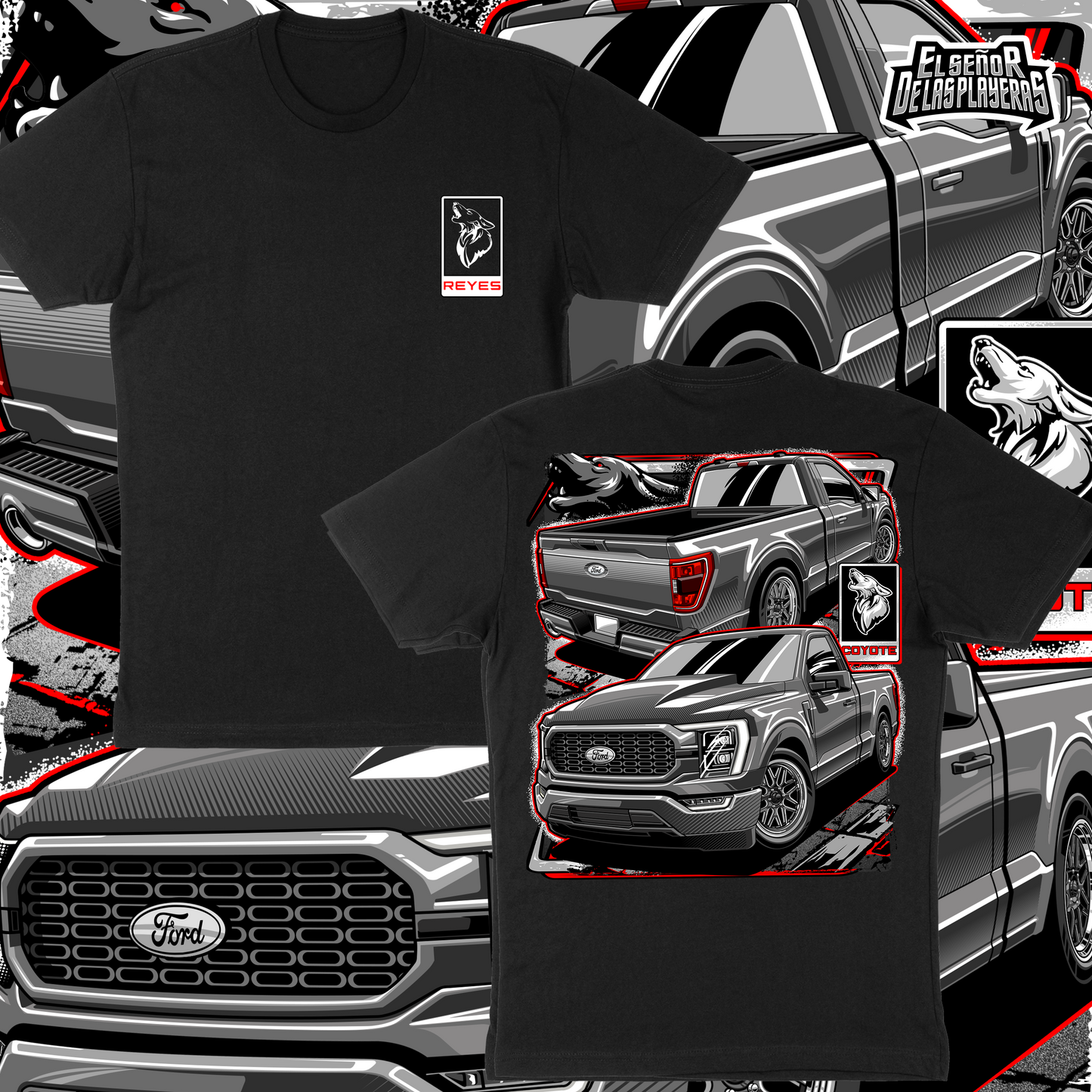 PRE-ORDER / F150 COYOTE T-SHIRT (45 ENTRIES)