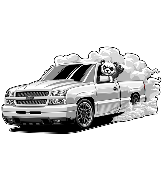 PANDA DECAL