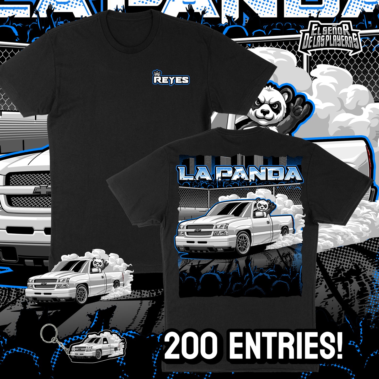 PRE-ORDER / REYES “LA PANDA” BUNDLE PACK (200 ENTRIES)
