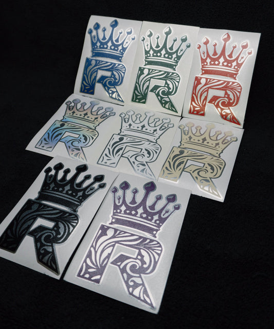 REYES ENGRAVED LOGO DECALS